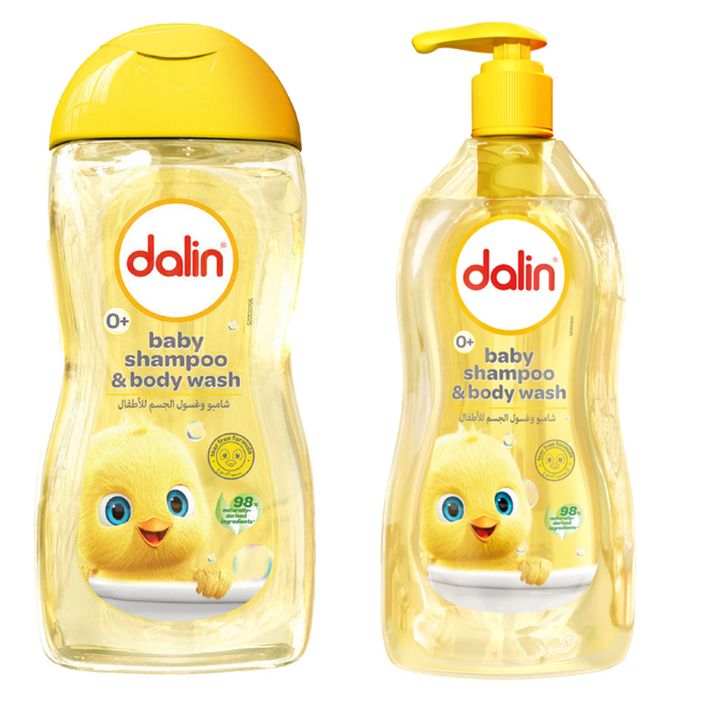 Dalin - Baby Shampoo & Body Wash - 500 ml - Assorted