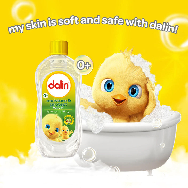 Dalin - Moisture And Protect Baby Oil - 200 ml