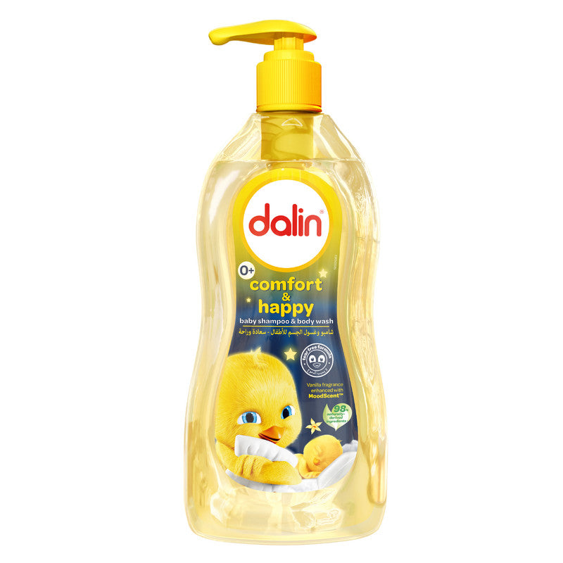 Dalin - Comfort And Happy Baby Shampoo & Body Wash - 700 ml