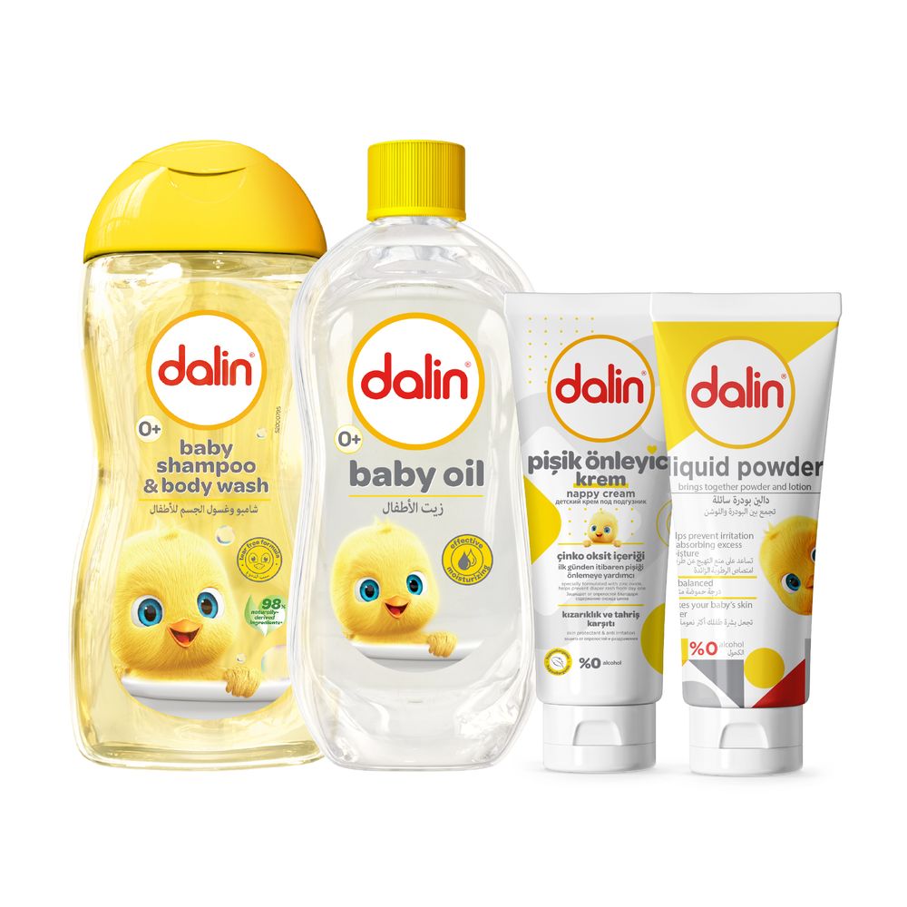 Dalin - Baby Gift Set - 4 Pcs