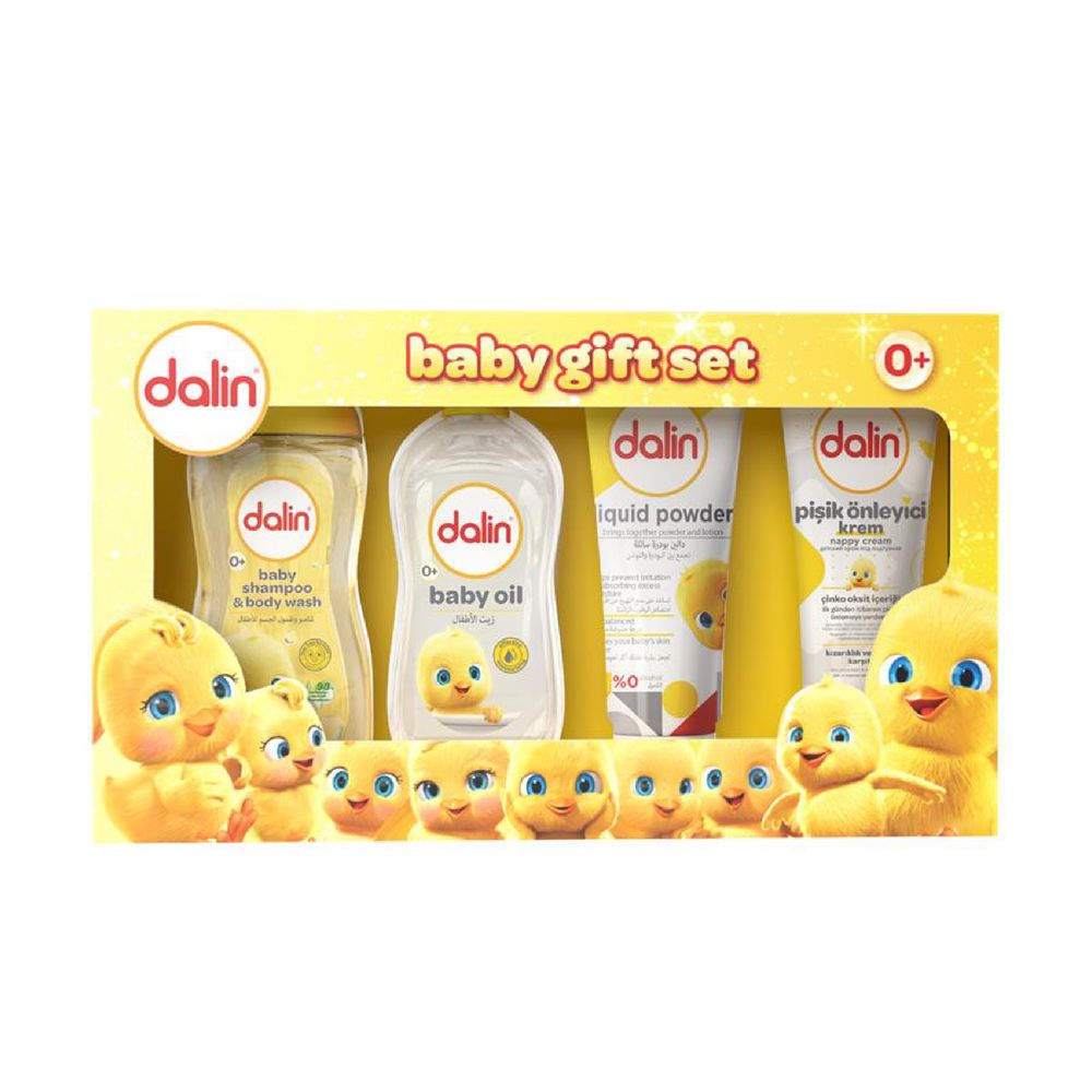 Dalin - Baby Gift Set - 4 Pcs