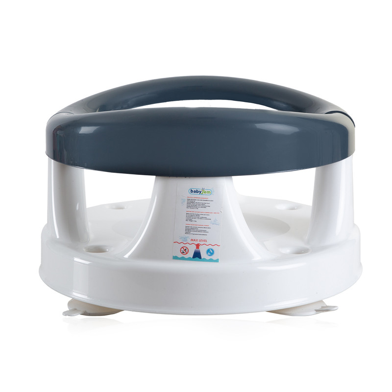 Babyjem Non-Slip Baby Bath & Feeding Seat - Anthracite