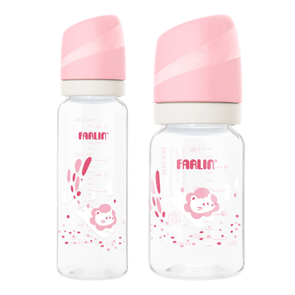 Farlin Grow With Colours PP Standard Neck Feeding Bottle - 240 ml