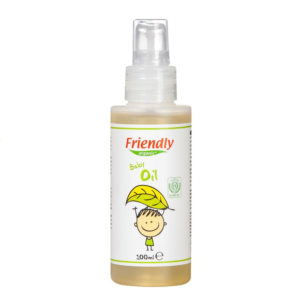 Friendly Organic - Organic Baby Massage Oil - 100ml