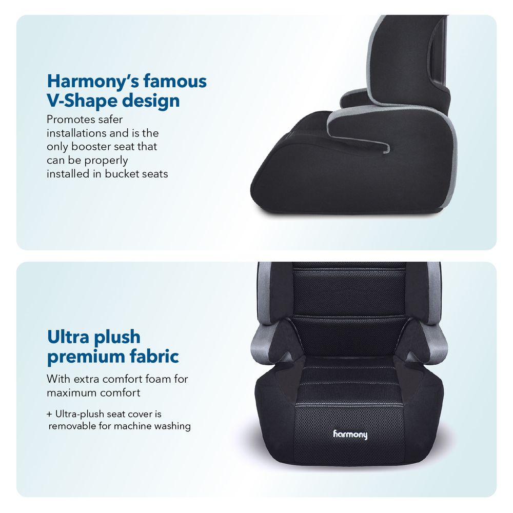Harmony - Dreamtime Deluxe Comfort Booster Seat - Black