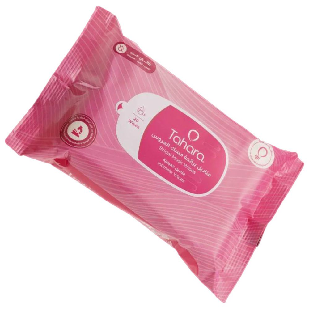 Tahara - Intimate Wipes - Bridal Musk - 20 Wipes
