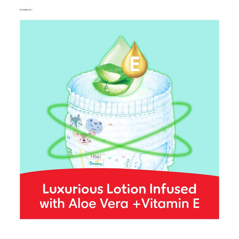 Pampers - Ultimate Comfort Diapers Pants With Aloe Vera And Vitamin E - Size 5 - 12-18kg - 76 Pcs