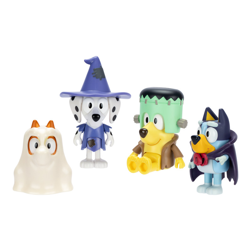 Bluey - S11 Figure - Costume Party - Pack Of 4
