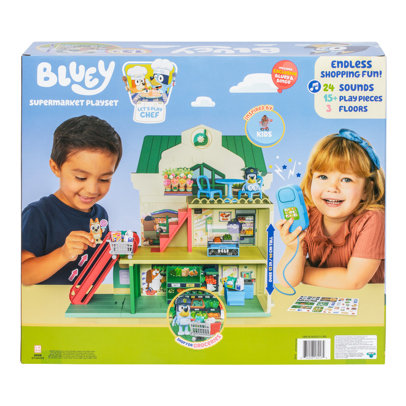 Bluey - S13 Lets Play Chef Supermarket Playset