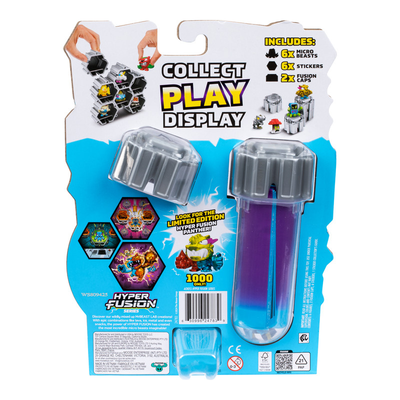 السيد الوحش - أسراب المختبر - وحوش صغيرة - 6 قطع - قد يختلف الطراز