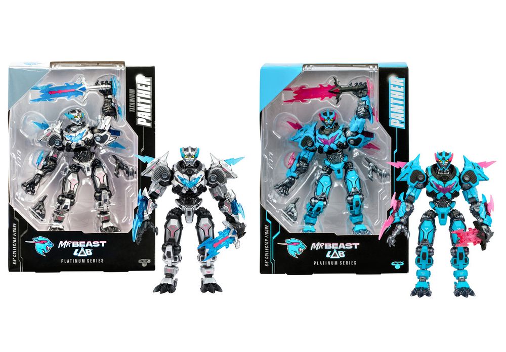 مستر بيست - مجسم شخصية بانثر باتل تايتان من سلسلة بلاتينيوم لهواة الجمع