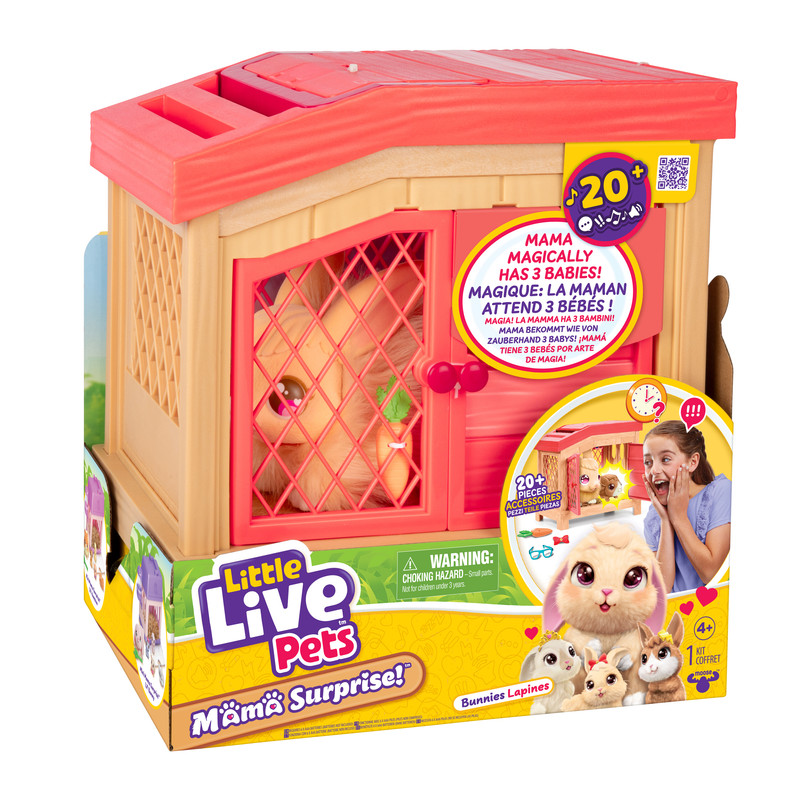 Little Live Pets - Mama Surprise S5 Bunny Playset