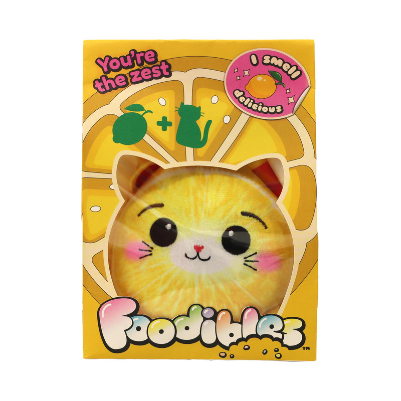 Foodibles Small Scented Plushies - Lemon Cat