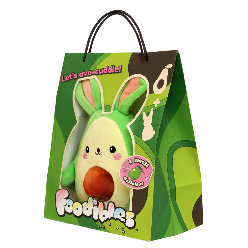 Foodibles Large Scented Plushies - Avocado Bunny