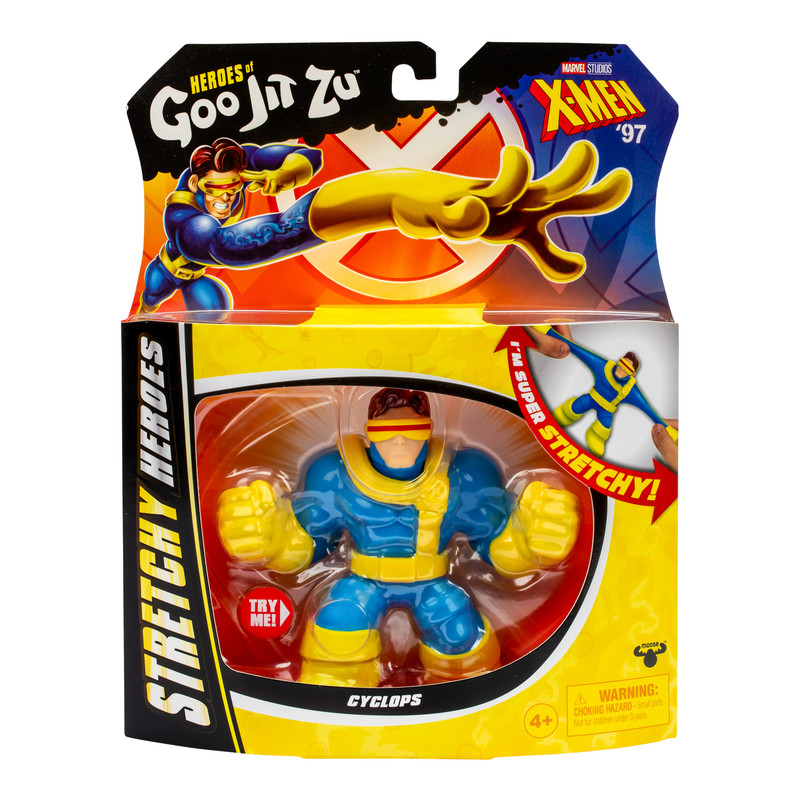 Heroes Of Goo Jit Zu - X-Men 97 W1 Stretchy Heroes - Cyclops