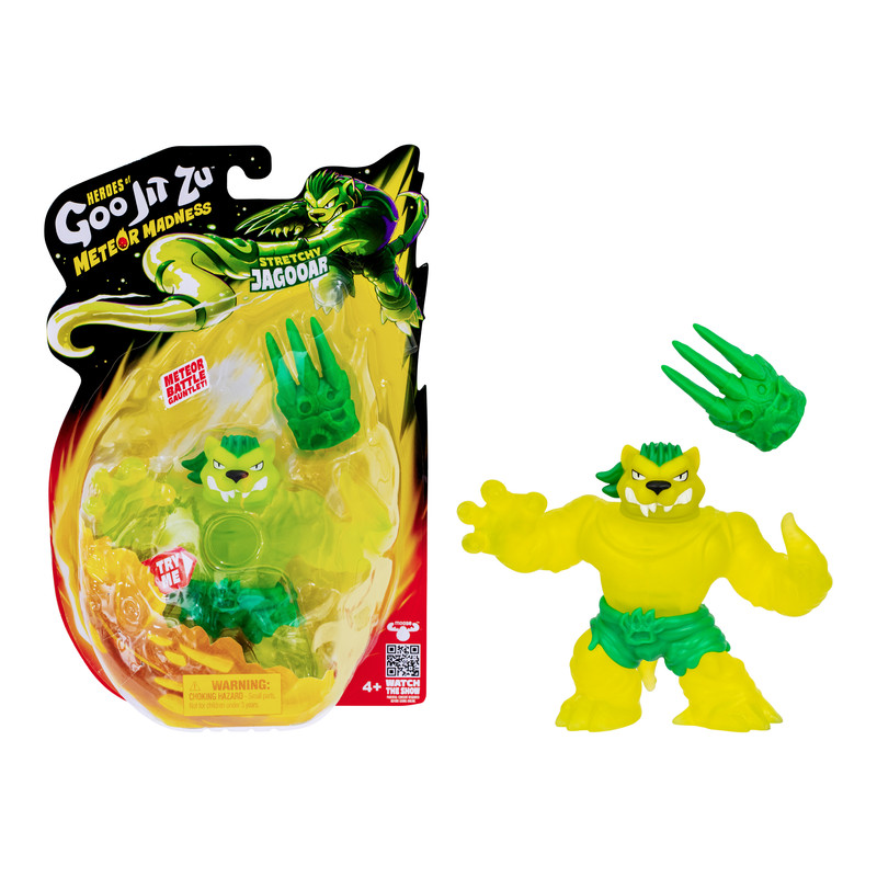 Heroes Of Goo Jit Zu - S13 Meteor Madness Hero Action figure - Jagooar - 11 cm