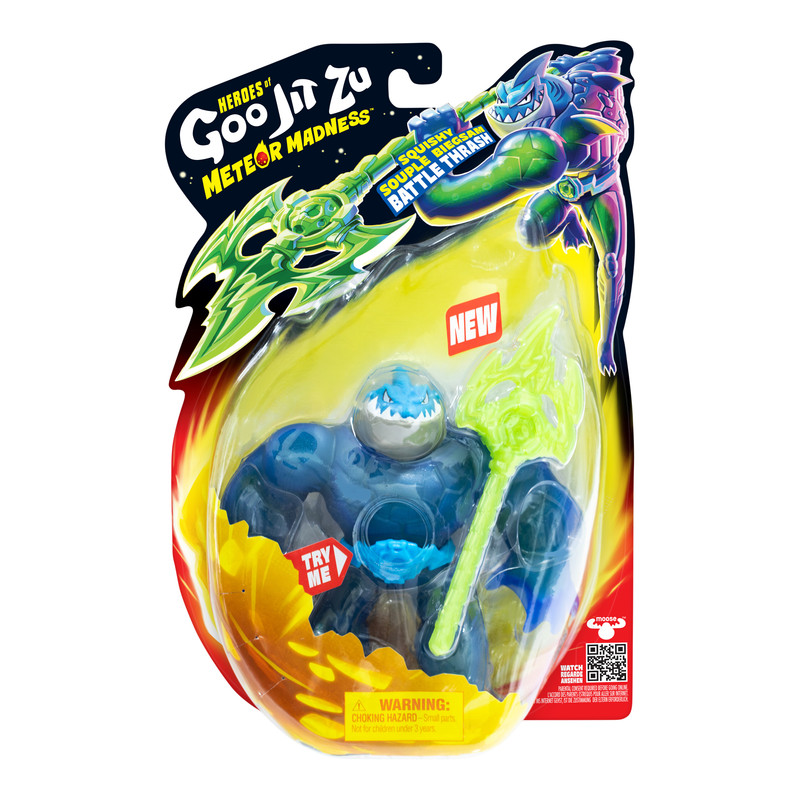 Heroes Of Goo Jit Zu - S14 Meteor Madness Hero Pack - Battle Thrash