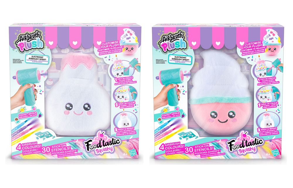 Canal Toys - Airbrush Plush - Food'tastic Squish
