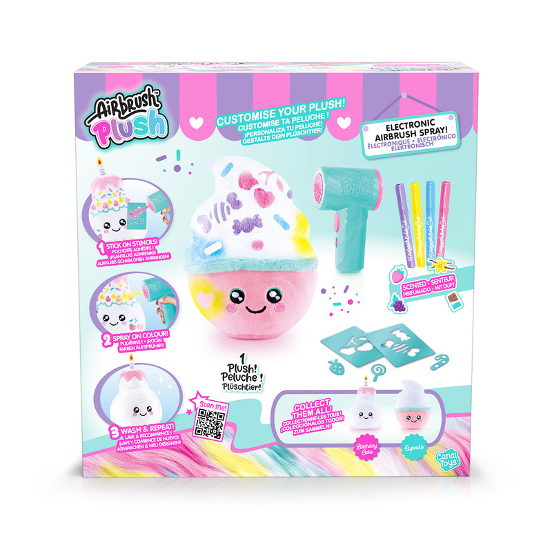 Canal Toys - Airbrush Plush - Food'tastic Squish