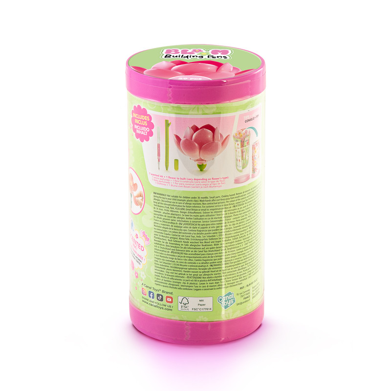 كانال تويز - قلم مكعبات الزهور - قطعة واحدة