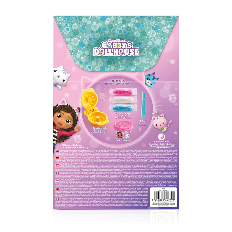 كانال تويز - غابيز دول هاوس - مجموعة دونات القطة كيكي