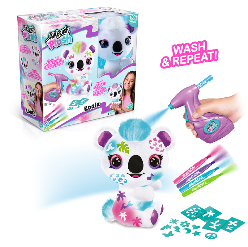 كانال تويز - مجموعة تلوين دمية محشوة - كوالا