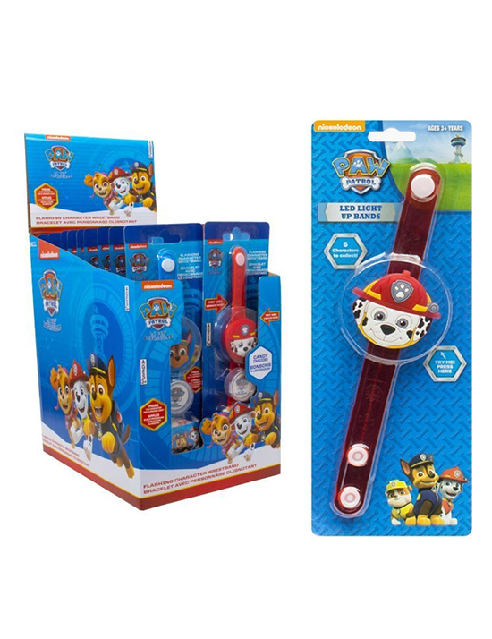 Paw Patrol - LED Bracelet In Blister - Color May Vary - 1 Pc
