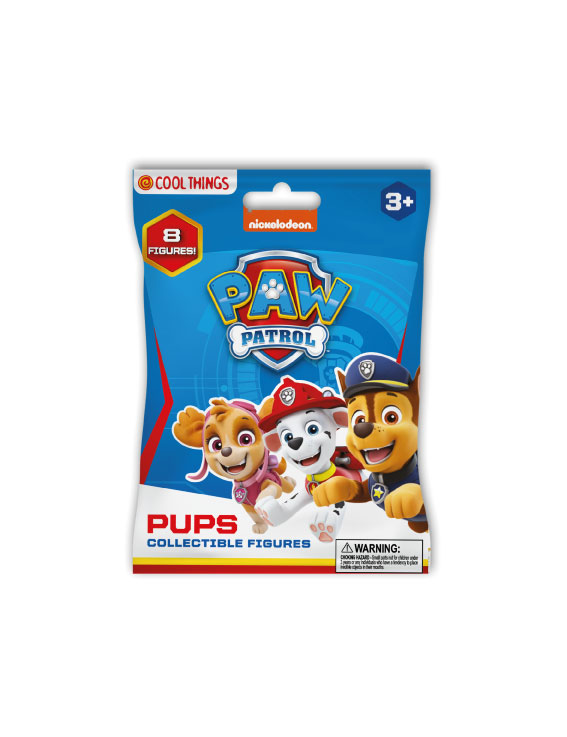Paw Patrol - 3D Pups Collectible Figures - Style May Vary - 1 Pc