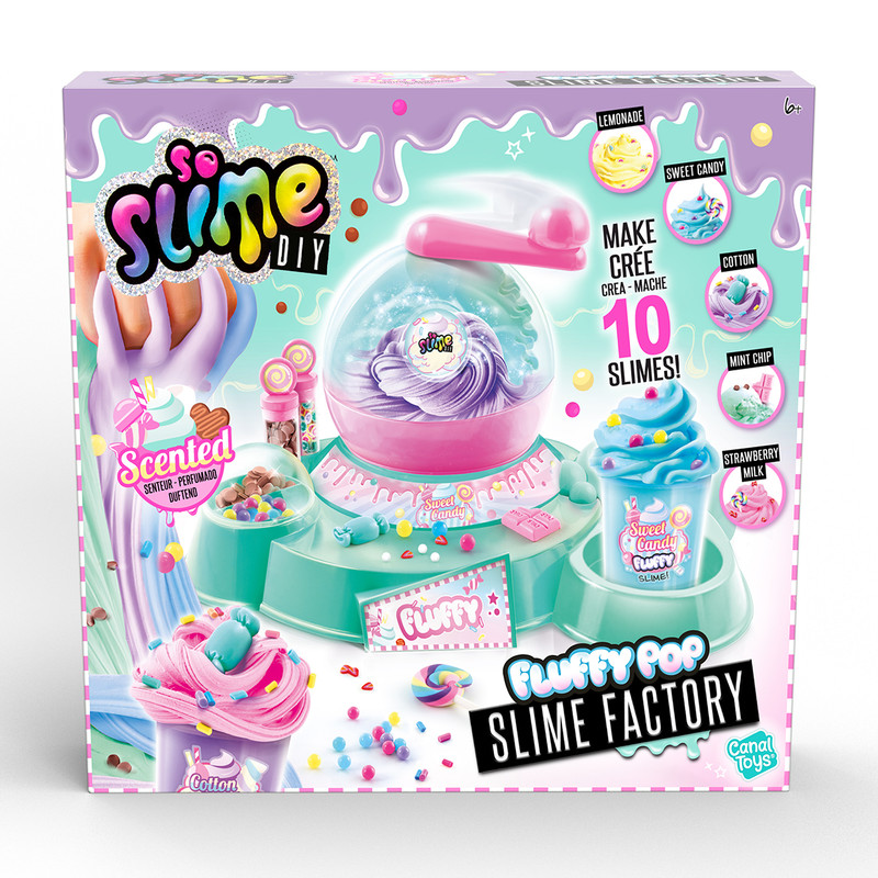 كانال تويز - مصنع السلايم المنفوش