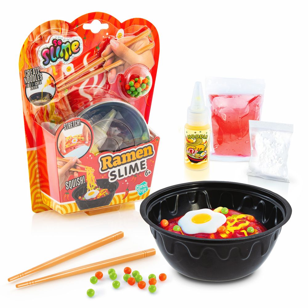 مجموعة سلايم رامين من كانال تويز