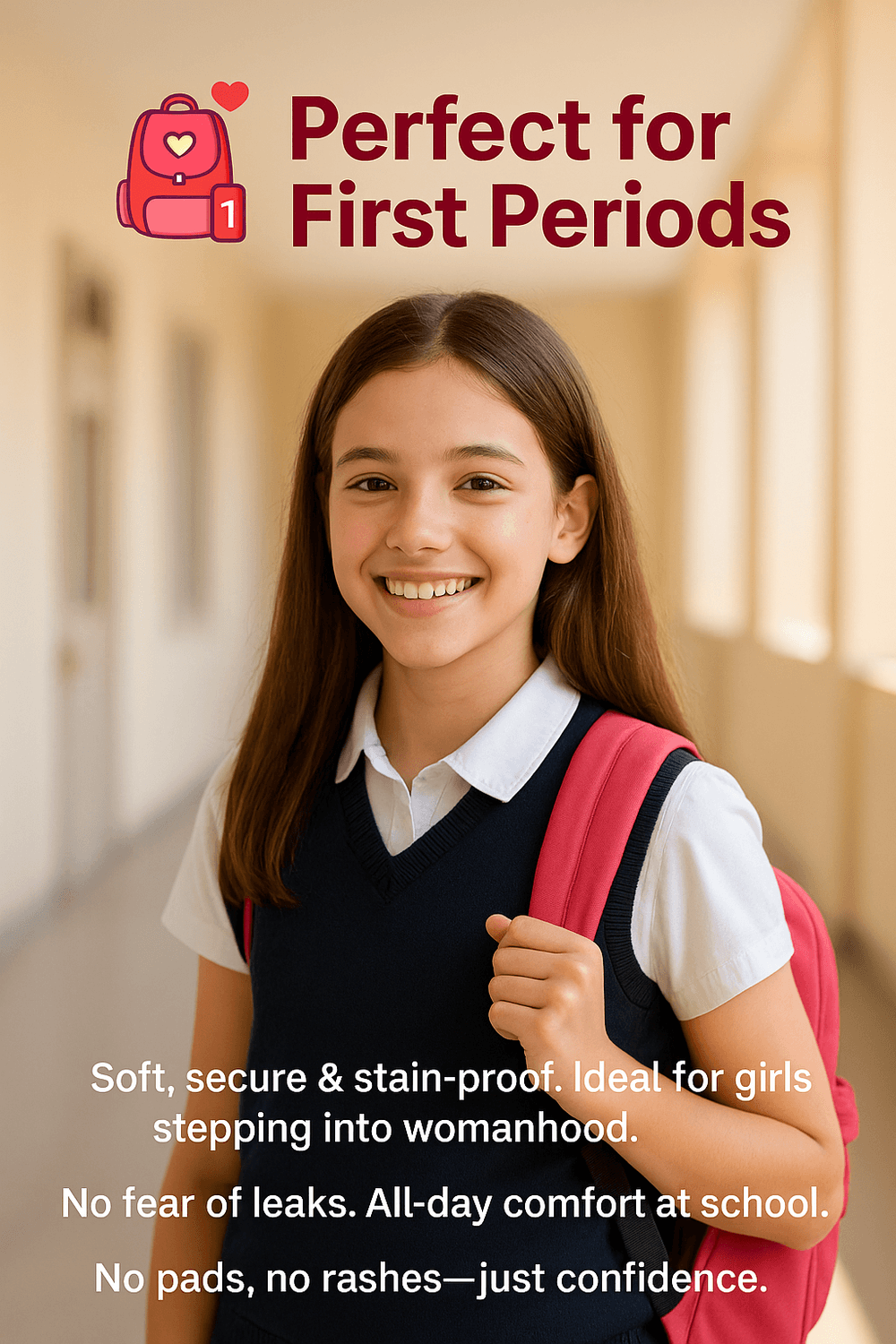 TUMMY - Full Coverage Period Panty - Black - Pack of 2