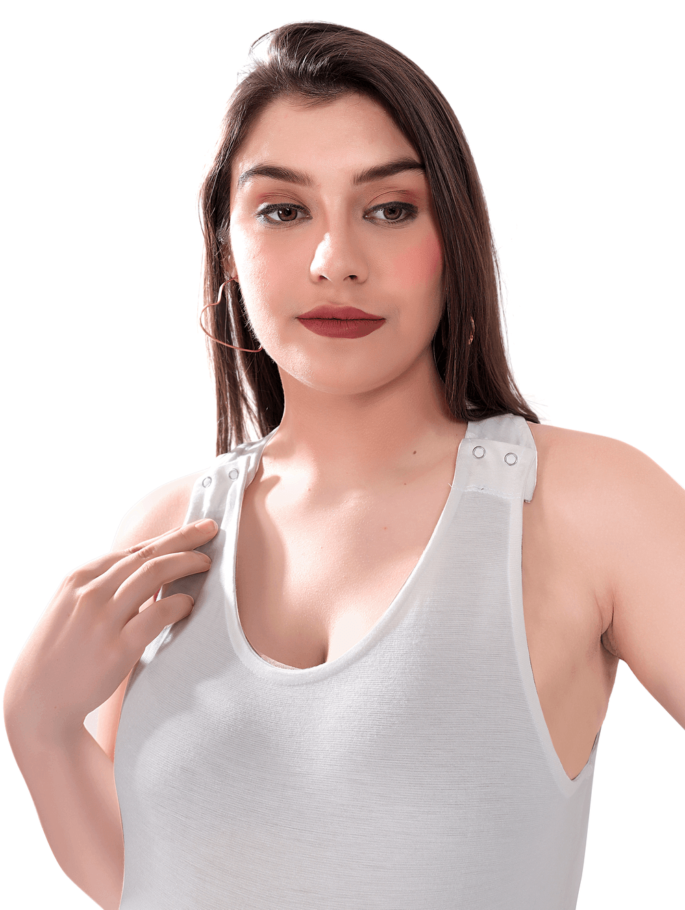 تامي - بلوزة حمل ورضاعة - أبيض