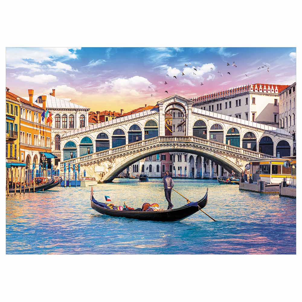 Trefl Puzzle - Rialto Bridge Venice Puzzle - 500pcs
