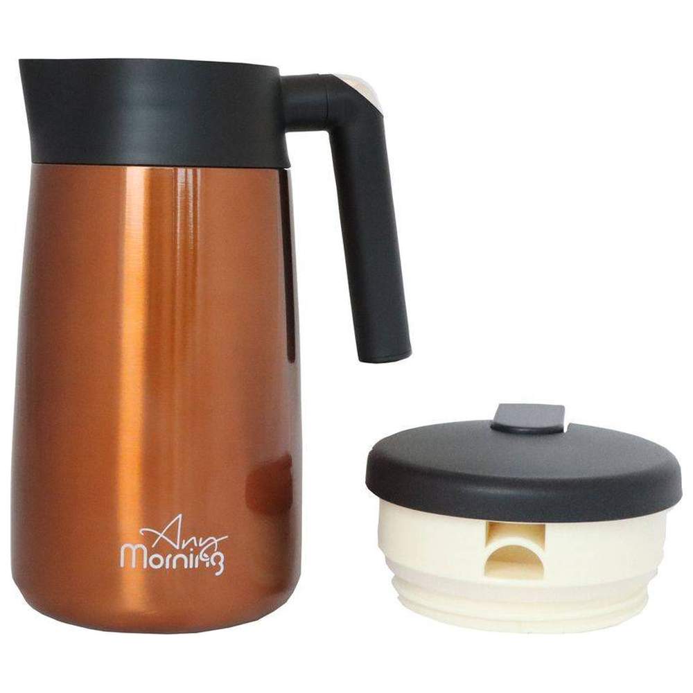 اني مورنينغ - ترمس معزول ستانلس ستيل - نحاسي - 1182 مل