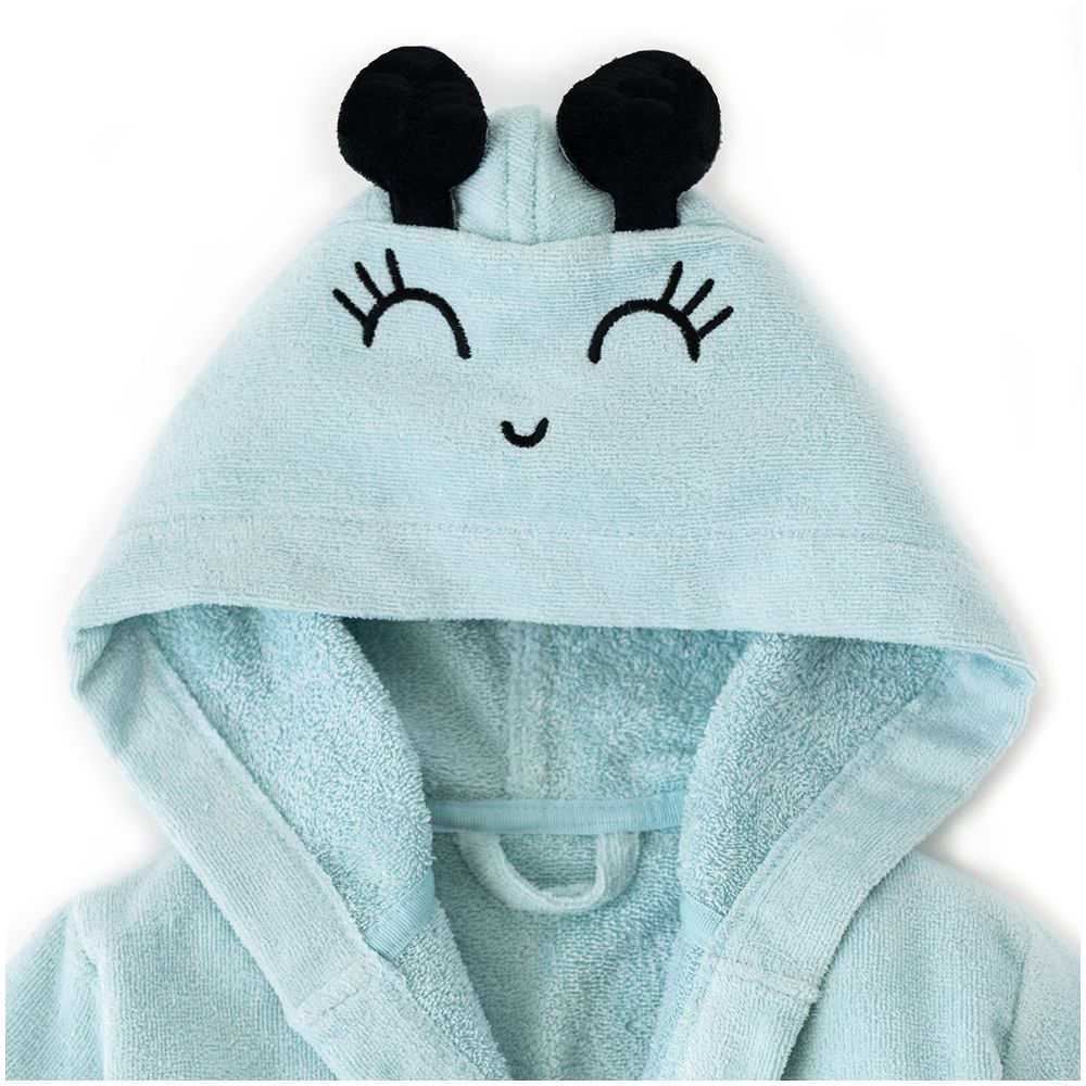 Milk&Moo - Sangaloz Velvet Bathrobe - Blue