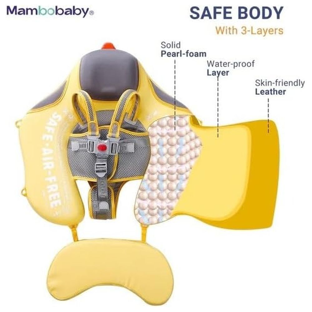 Mambobaby - Baby Swimming Float With Removable Canopy