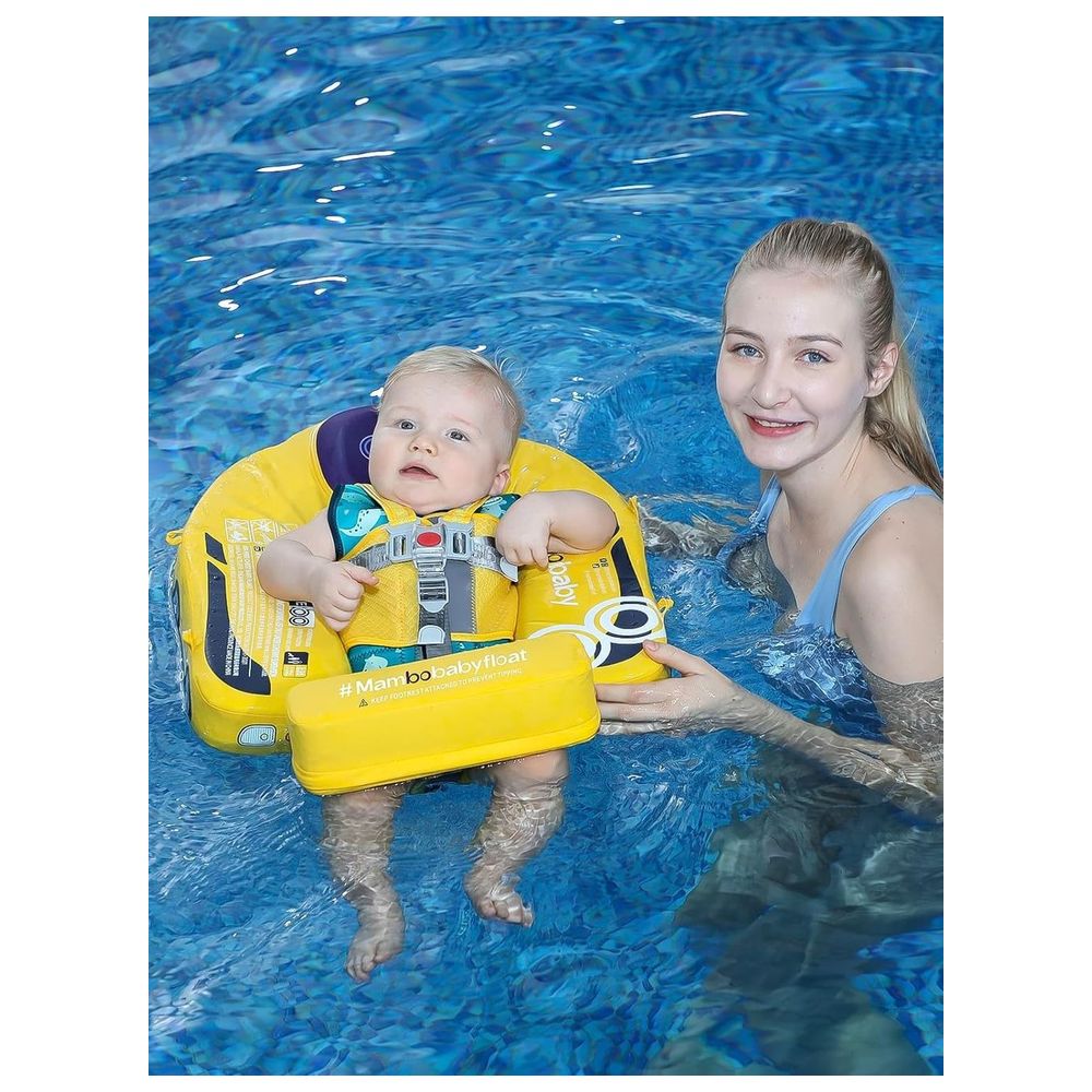 Mambobaby - Baby Swimming Float With Removable Canopy