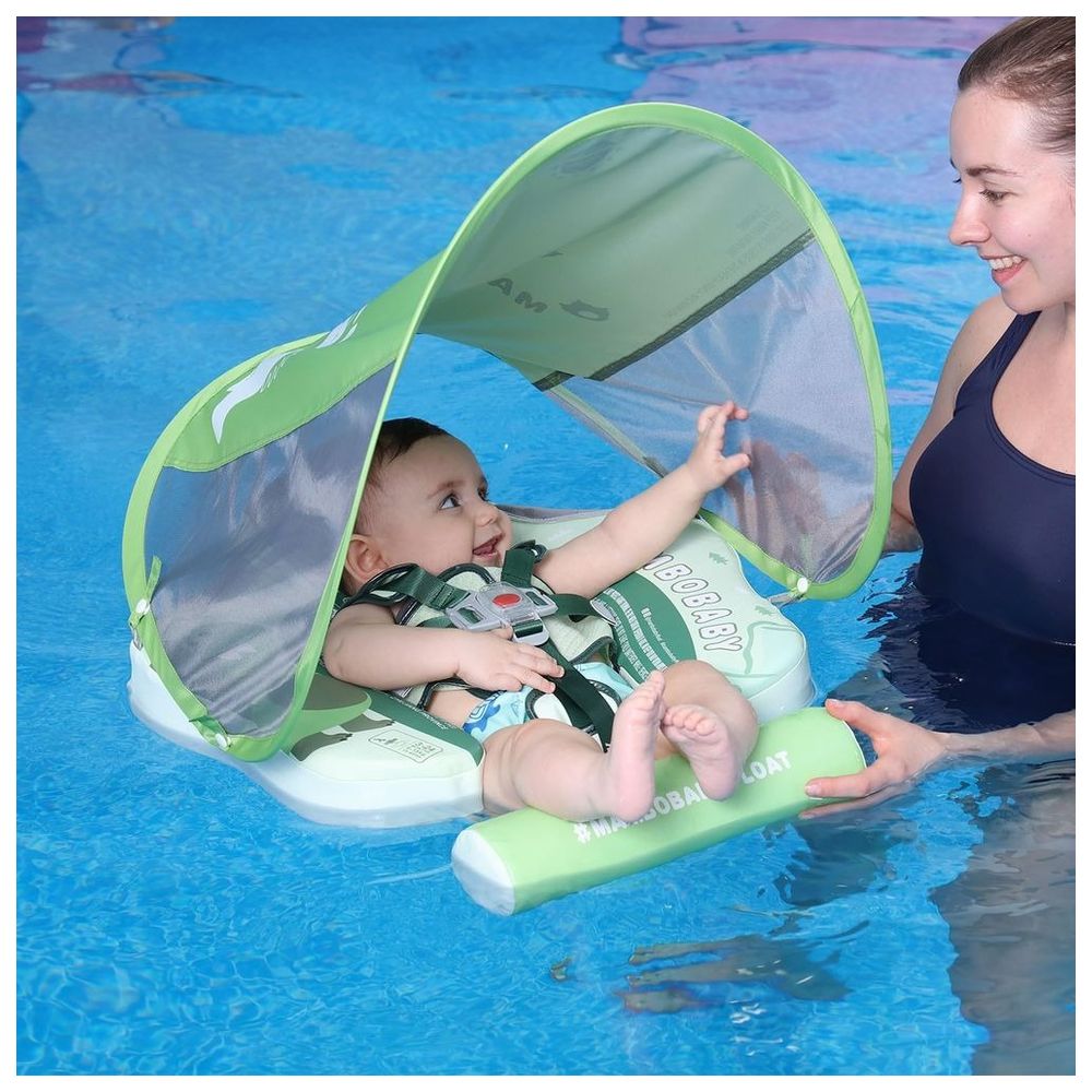 مامبوبابي - عوامة سباحة للأطفال مزودة بمظلة واقية من الأشعة فوق البنفسجية