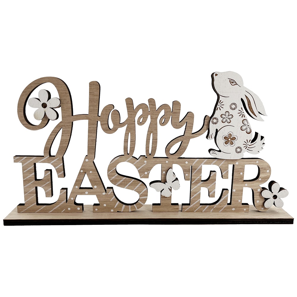 بارتي ماجيك - زينة عيد الفصح الخشبية - 30 سم