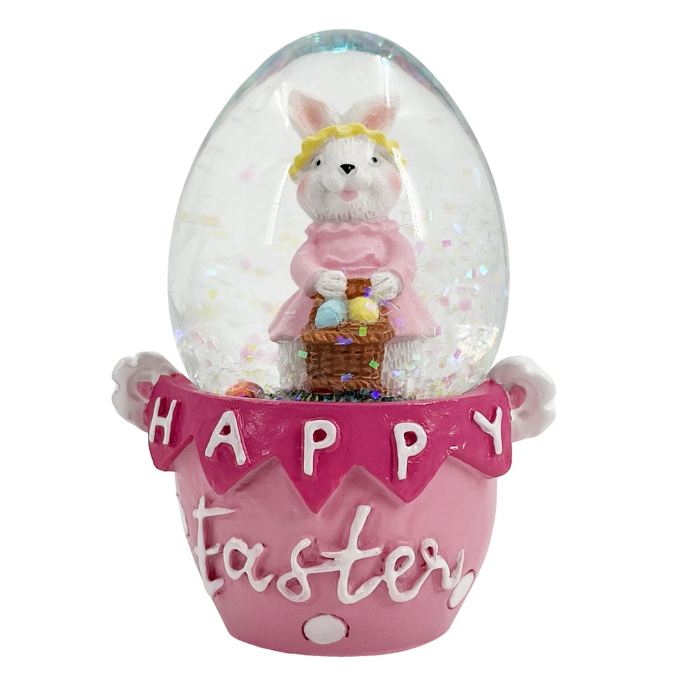 Party Magic - Bunny Water Globe - Pink