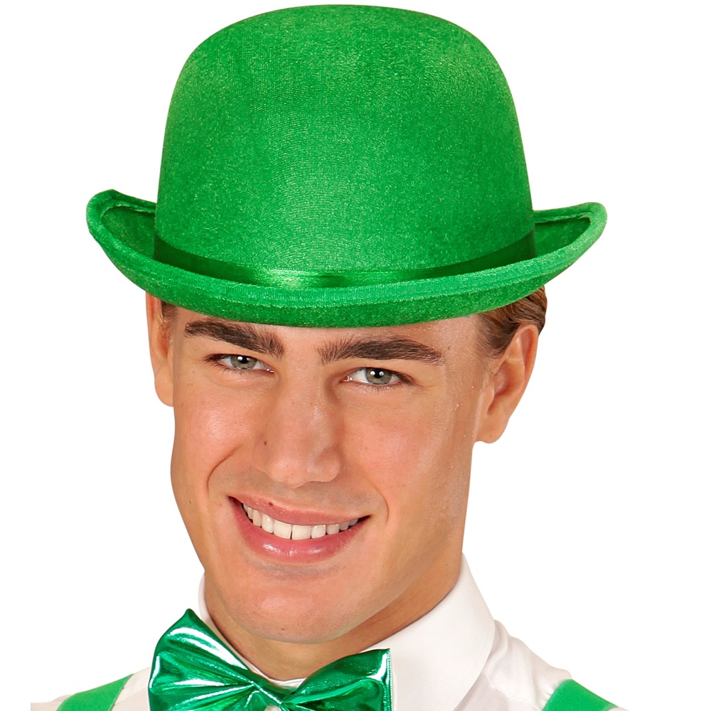 Widmann - Velvet St. Patrick's Day Bowler - Green
