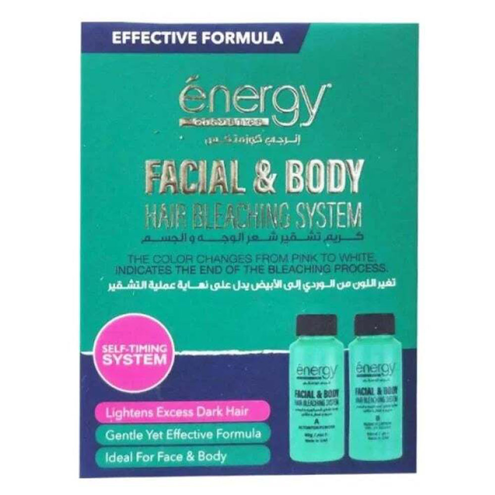 إنرجي - مجموعة تفتيح شعر الوجه والجسم
