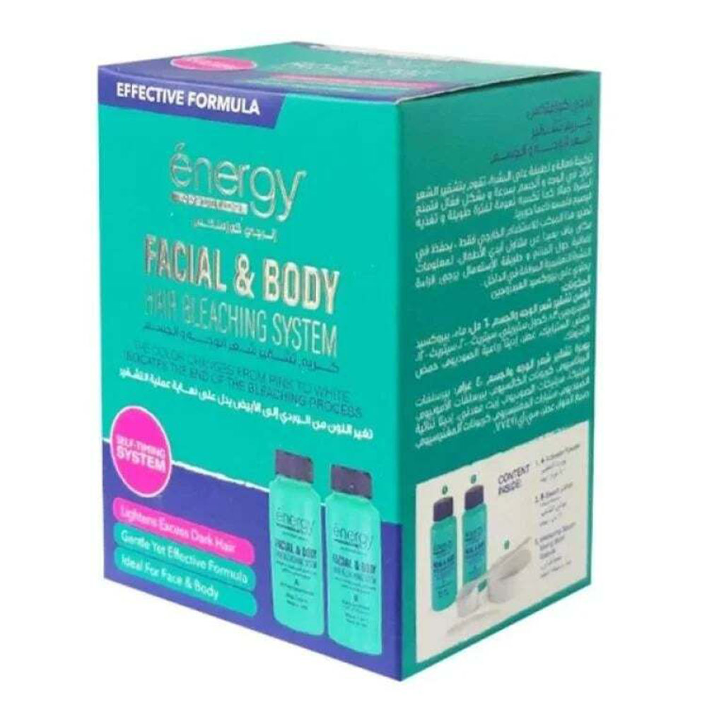إنرجي - مجموعة تفتيح شعر الوجه والجسم