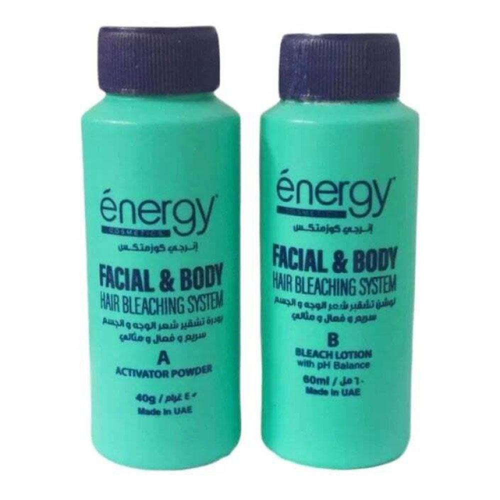 إنرجي - مجموعة تفتيح شعر الوجه والجسم