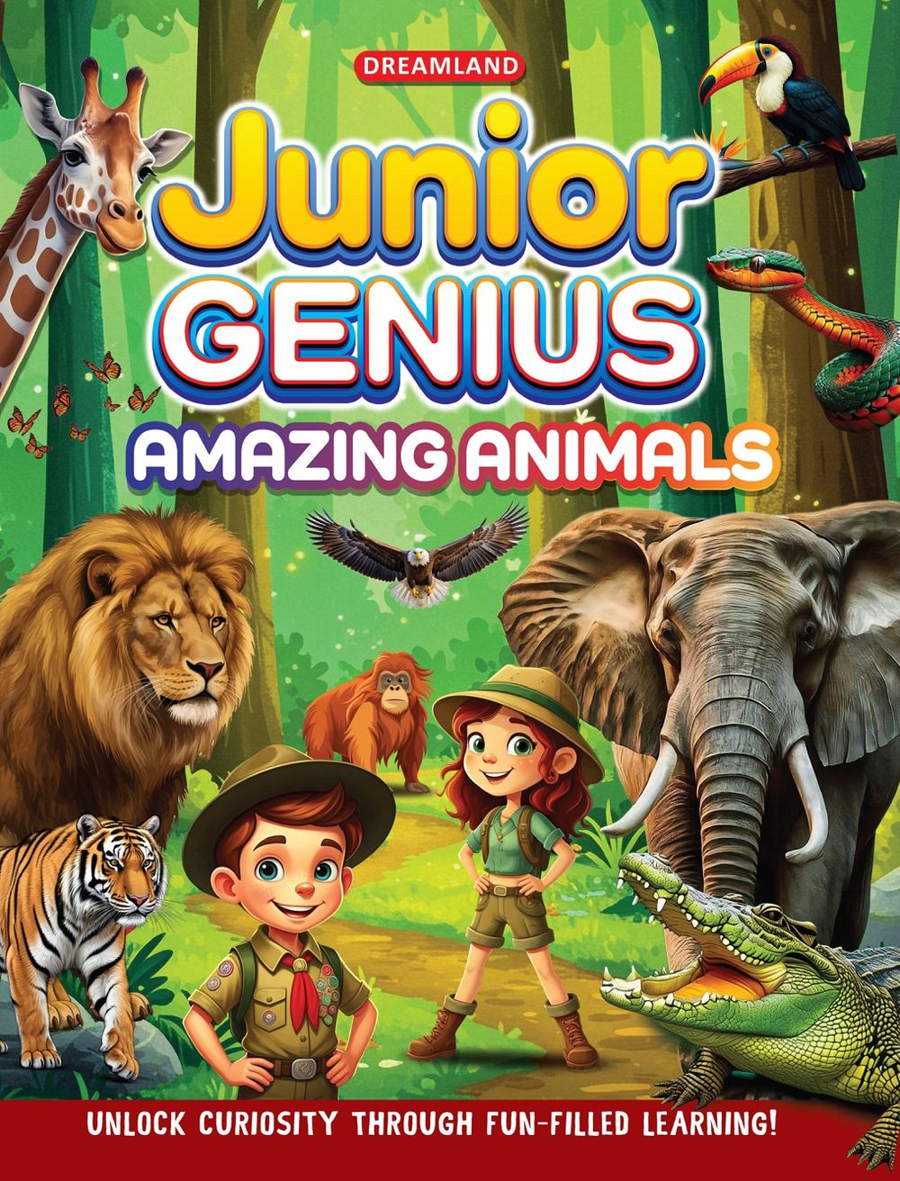 كتاب جونيور جينيوس - حيوانات مذهلة