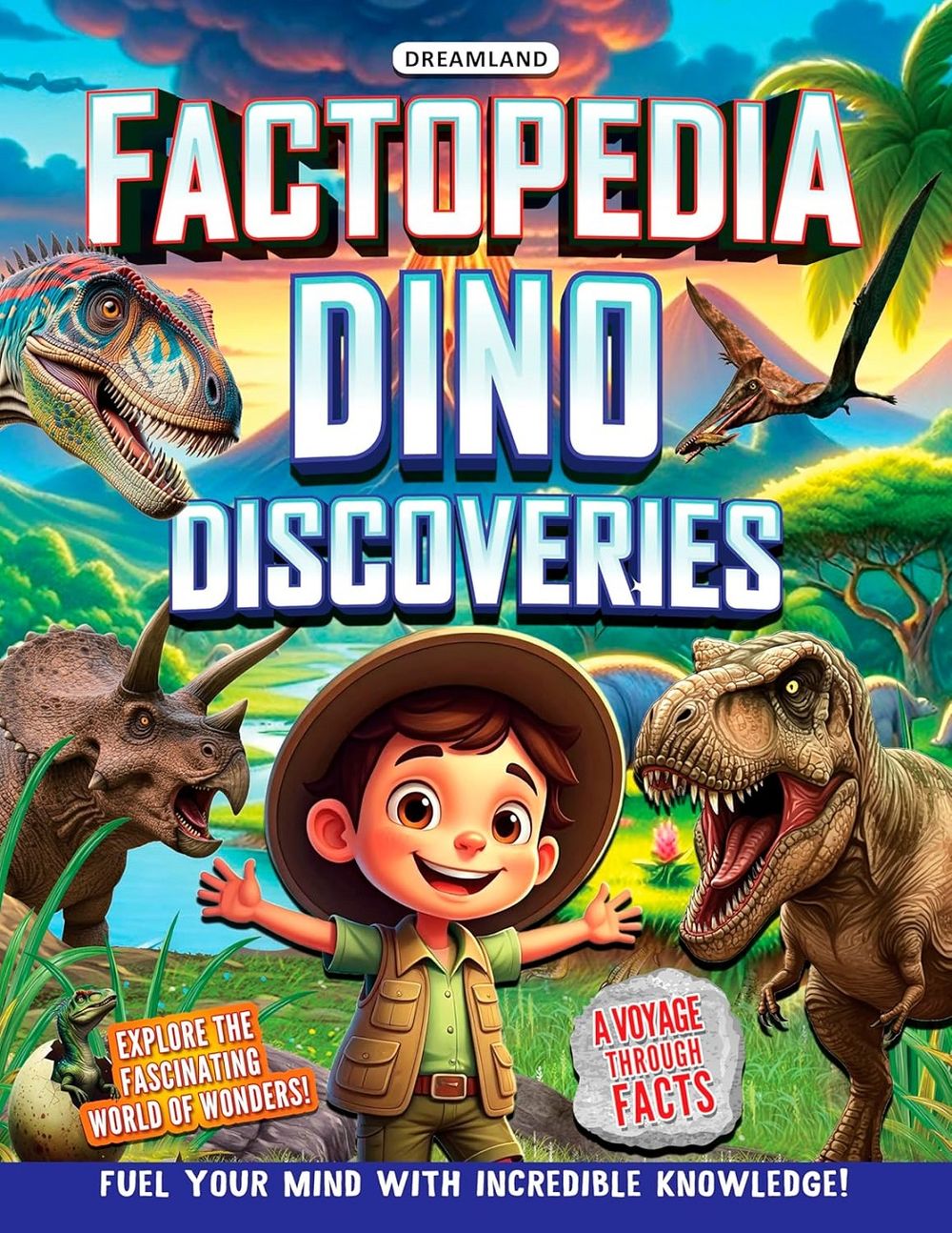 كتاب موسوعة الحقائق - اكتشاف الديناصورات