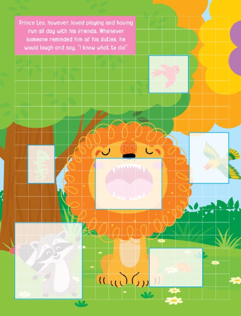 Pixel Sticker Activity Book - Leo’s Journey