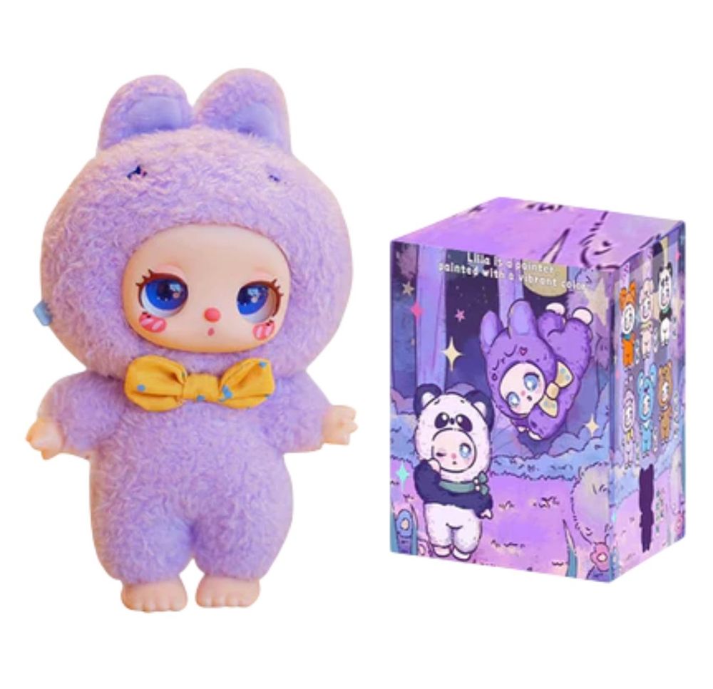 بوب مارت - لابوبو دمية ليلى حديقة الحيوانات - 14 سم - قد يختلف الطراز - قطعة واحدة