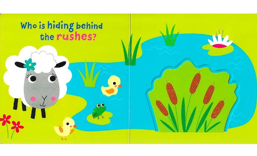 Lift-The-Flap Farm: Who's Hiding?