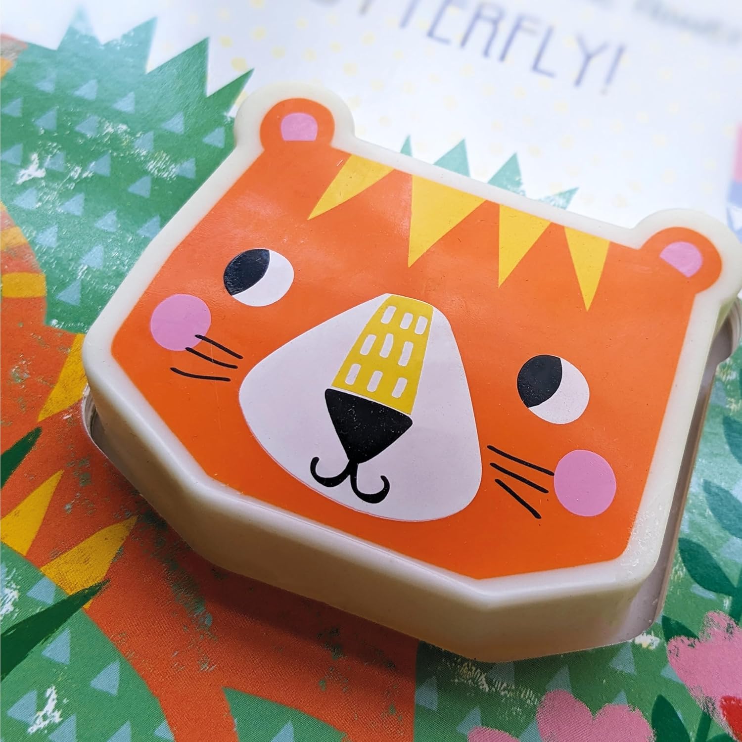 كتاب North Parade Publishing - Squeaky Board Book - Tiger